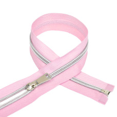 Молния MaxZipper спираль №5 декор. 45см цв.S207 св.розовый уп.50шт