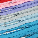 Молния MaxZipper пласт. спираль №5-N 55см АССОРТИ уп.15цв