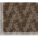 Ткань батист 90 г кв.м 100% хлопок шир.145 см арт.Р.32973.04 цв.04 коричневый уп.25м (±5м)