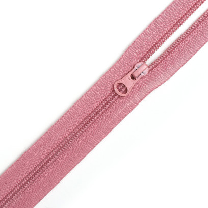 Молния MaxZipper пласт. спираль №5-N 18см н/р цв.S070 пудро-розовый уп.50шт
