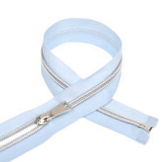 Молния MaxZipper спираль №5 декор. 50см цв.S350 св.голубой уп.50шт