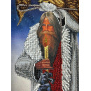 Рисунок на ткани КОНЁК арт. 1468 Человек с филином 25х45 см