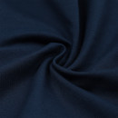 Футер 2х нитка петля Поликоттон стрейч 220г Twill French Terry цв.S196/S058 т.синий в нарезке 3м
