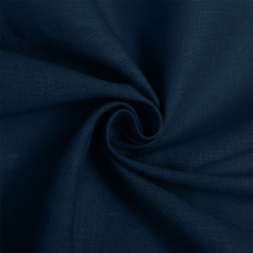 Ткань льняная 190 г/м² лен 40%, вискоза 60% шир.140 см арт.TBY.Li.1002.49 цв.49 синий уп.1м