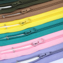 Молния MaxZipper пласт. спираль №5-N 85см АССОРТИ уп.15цв