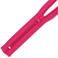 Молния MaxZipper пласт. спираль №5-N 18см н/р цв.F145 малиновый уп.50шт