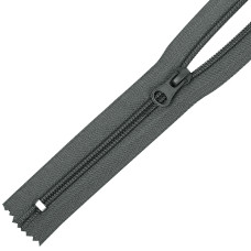 Молния MaxZipper пласт. спираль №5-N 18см н/р цв.F320 серый уп.50шт