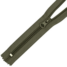 Молния MaxZipper пласт. спираль №5-N 18см н/р цв.F327 оливковый уп.50шт