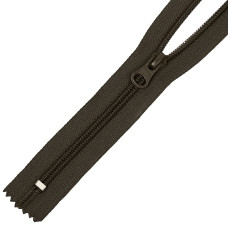 Молния MaxZipper пласт. спираль №5-N 25см н/р цв.F328 хаки уп.50шт