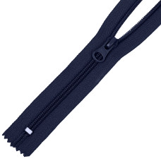 Молния MaxZipper пласт. спираль №5-N 16см н/р цв.F330 синий уп.50шт