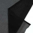 Сетка подкладочная трикотажная арт.TBY.0354 65г/м² ш.170см цв.03 черный, уп.100м