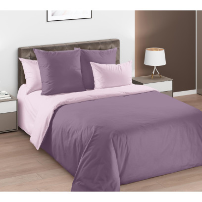 Ткань Перкаль 125 г/м² 100% хлопок шир.235 см арт.D.860085П253 цв.фиолетовый рул.33м (±5м)