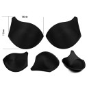 Чашечки корсетные TBY-10.03 с эффектом push-up р.75 цв. черный уп.1 пара