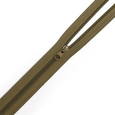 Молния MaxZipper пласт. спираль №5-N 18см н/р цв.S888 св.хаки уп.50шт