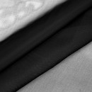 Ткань Вуаль 45 г/м² 100% полиэстер шир.300 см арт.Vei.322 цв.черный рул.120м