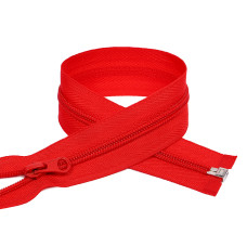 Молния MaxZipper пласт. спираль №5-N 50см цв.F162 красный уп.10шт