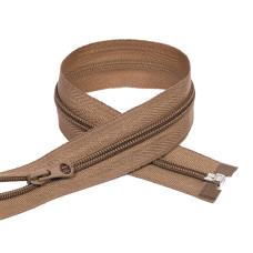 Молния MaxZipper пласт. спираль №5-N 60см цв.F296 т.бежевый уп.10шт