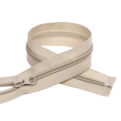 Молния MaxZipper пласт. спираль №5-N 50см цв.F307 натуральный уп.10шт