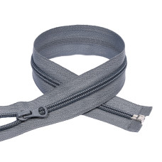 Молния MaxZipper пласт. спираль №5-N 50см цв.F316 серый уп.10шт