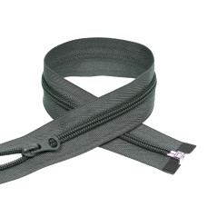 Молния MaxZipper пласт. спираль №5-N 40см цв.F320 серый уп.50шт