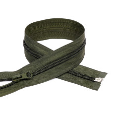 Молния MaxZipper пласт. спираль №5-N 50см цв.F327 оливковый уп.10шт