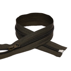 Молния MaxZipper пласт. спираль №5-N 50см цв.F328 хаки уп.10шт