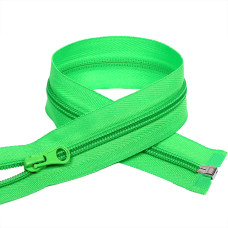 Молния MaxZipper пласт. спираль №5-N 35см цв.F334 ярк.зеленый уп.50шт