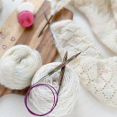 21326 Knit Pro Спицы круговые для вязания Symfonie 6мм/60см, дерево, многоцветный