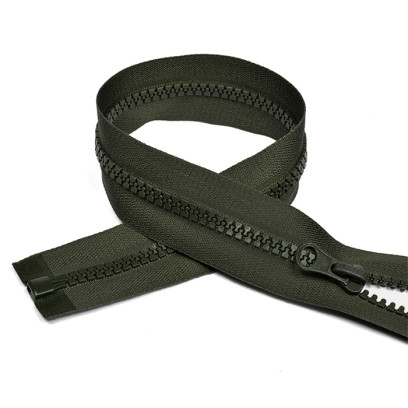 Молния MaxZipper трактор №5 1 замок усил.зв., 65см, цв.F328 хаки уп.50шт