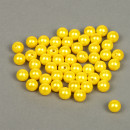 Бусины MAGIC 4 HOBBY круглые перламутр 12мм цв.A08 лимон уп.500г (530шт)